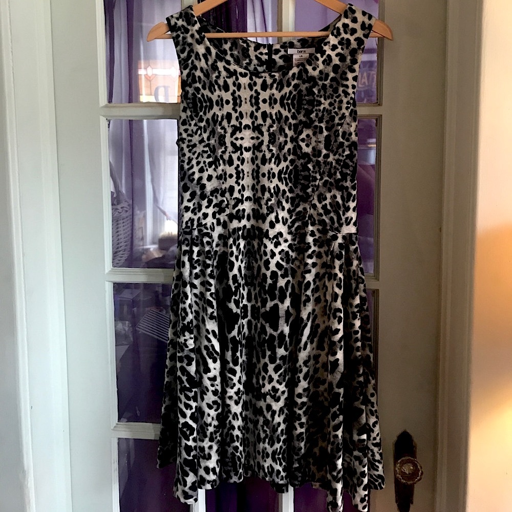Perfect condition leopard dress! 🖤